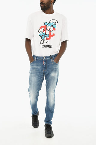 Jeans DAN Effetto Vintage Skinny Fit 15cm