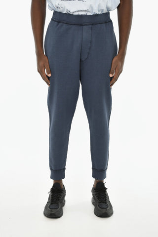 Joggers in Cotone a Tinta unita
