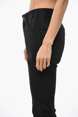 Jeans Slim Fit a Lavaggio Scuro 14cm