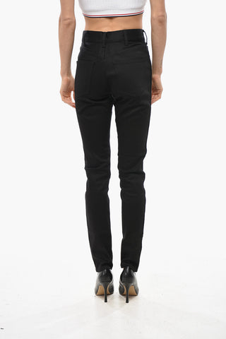 Jeans Slim Fit a Lavaggio Scuro 14cm