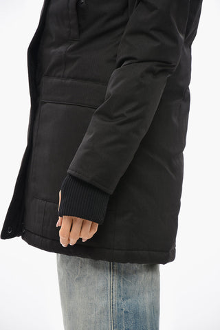 Slim-Fit Puffer Jacket CARLA with Fur Hood