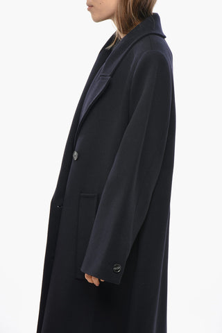 Double-breasted CLEMENCE Wool Blend Coat