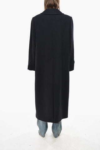 Double-breasted CLEMENCE Wool Blend Coat