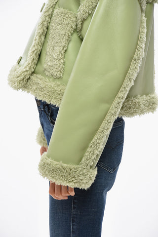 Giubbotto Doppiopetto KRISTY in Eco-Shearling