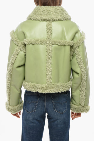 Giubbotto Doppiopetto KRISTY in Eco-Shearling