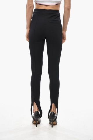 Drawstring Waist Stirrup Pants