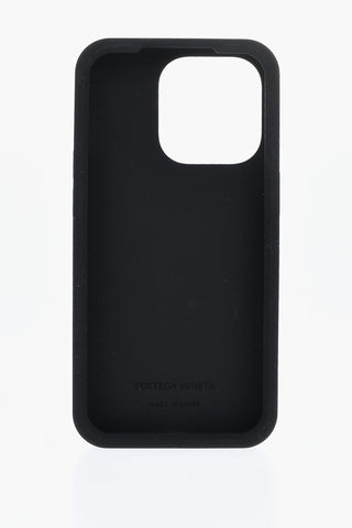 Cover Per Iphone 14 Pro in Silicone Effetto Intrecciato