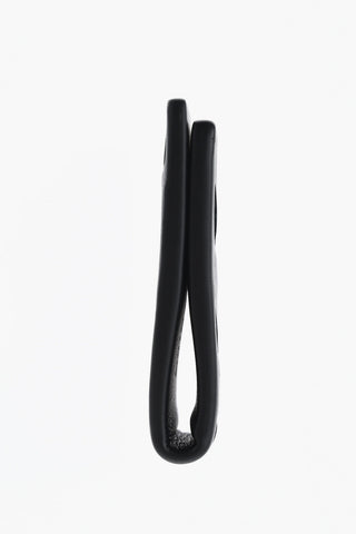 Braided Leather Money Clip With Magnet