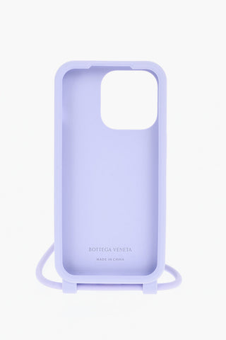 Cover Per Iphone 14 Pro In Silicone con Cinturino da Collo