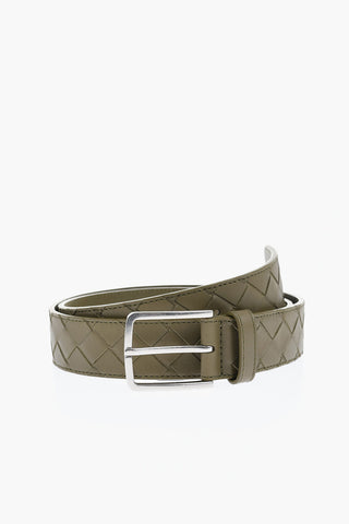 Woven Leather Belt 40mm