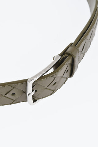 Woven Leather Belt 40mm