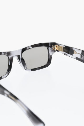 Rectangular Sunglasses with Camouflage Effect