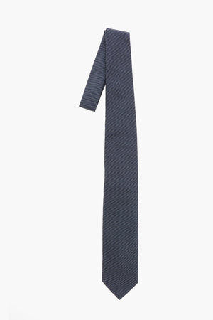 Silk Tie with Polka Dot Pattern