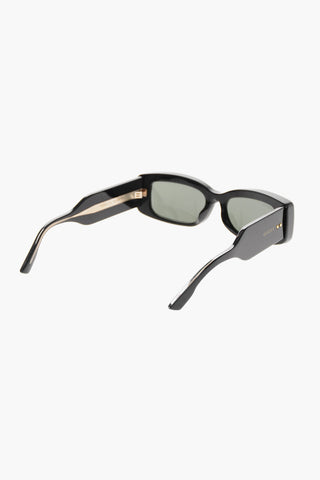 Sunglasses with Rectangular Frame and Statement Design