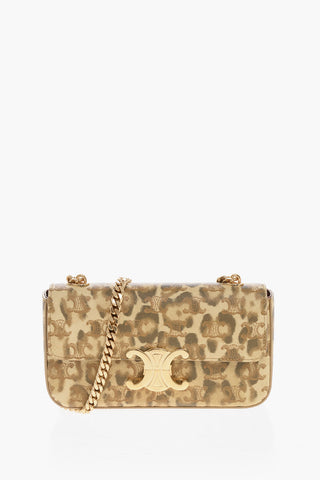 Umhängetasche CLAUDE Aus Leder Mit Animalier-Motiv