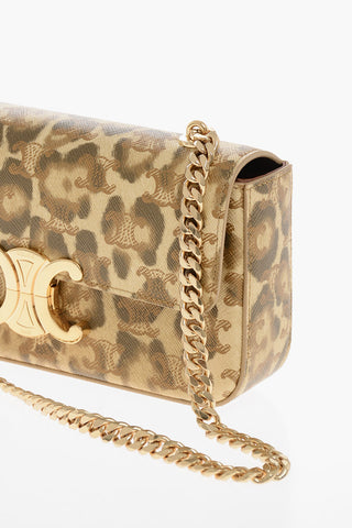 Umhängetasche CLAUDE Aus Leder Mit Animalier-Motiv