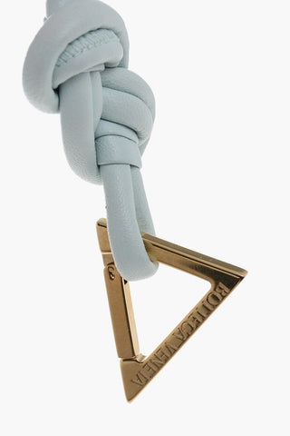 Schlüsselanhänger aus Leder mit Knoten