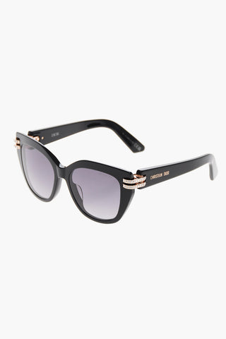 Butterfly Sunglasses with Jeweled Temples