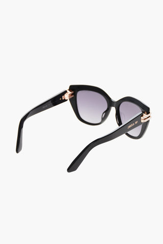 Butterfly Sunglasses with Jeweled Temples