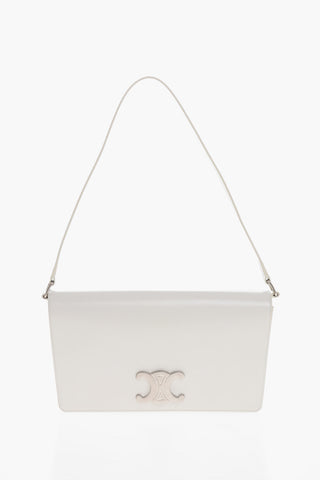 Pochette in Pelle TRIOMPHE con Tracolla Removibile