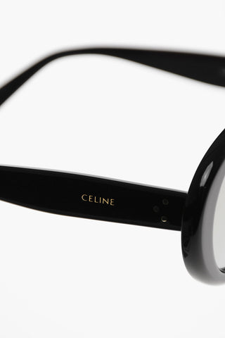 Aviator-Sonnenbrille mit Logo-Bügeln