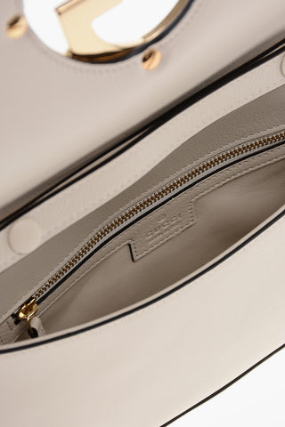Faux Leather Shoulder Bag BLONDIE with Magnetic Closure