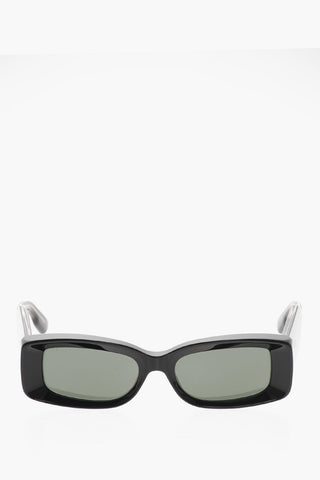 Sunglasses with Rectangular Frame and Statement Design