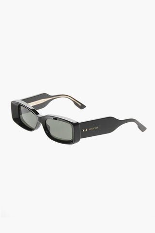 Sunglasses with Rectangular Frame and Statement Design