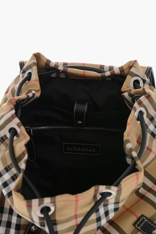 Multi-Pocket RUCKSACK Backpack with Iconic Motif