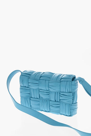 Borsa a Spalla CASSETTE in Pelle Intrecciata