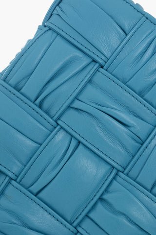 Borsa a Spalla CASSETTE in Pelle Intrecciata