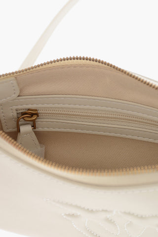 Borsa a Spalla in Pelle con Tracolla Removibile