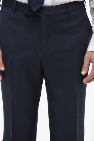 CC COLLECTION Abito in Lana Vergine con Revers Classico