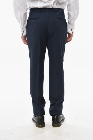 CC COLLECTION Abito in Lana Vergine con Revers Classico