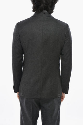 CC COLLECTION 버진 울 클래식 라펠 투 벤트 재킷