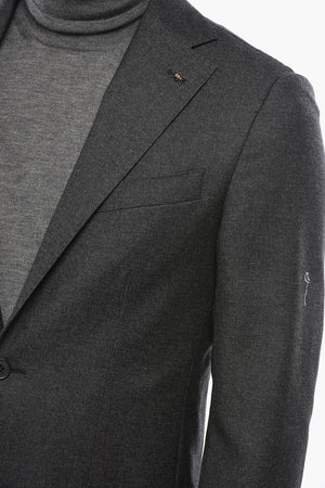 CC COLLECTION Jacke aus Schurwolle mit klassischem Revers und zwei Schlitzen