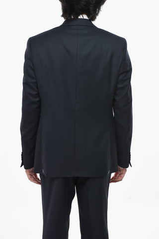CC COLLECTION Anzug aus reiner Wolle mit Pattentaschen