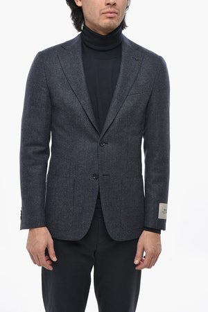 CC COLLECTION Zweiknopf-Blazer aus Schurwolle halbgefüttert