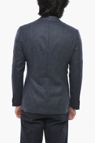 CC COLLECTION Blazer a 2 Bottoni In Lana Vergine Semi Foderata 