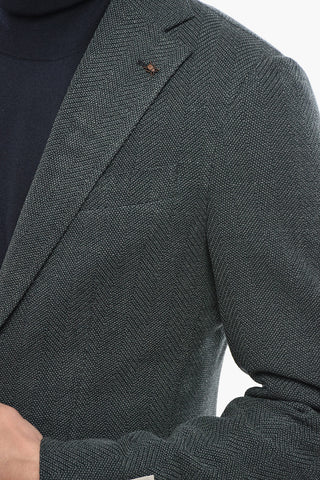 CC COLLECTION 순모 재킷, 양쪽 트임과 클래식 라펠