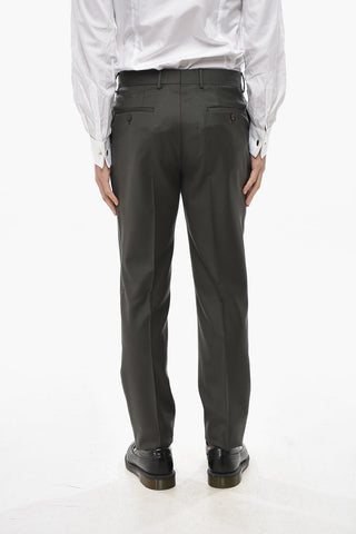 CC COLLECTION Zweiknopf-Anzug aus Schurwolle mit spitzem Revers
