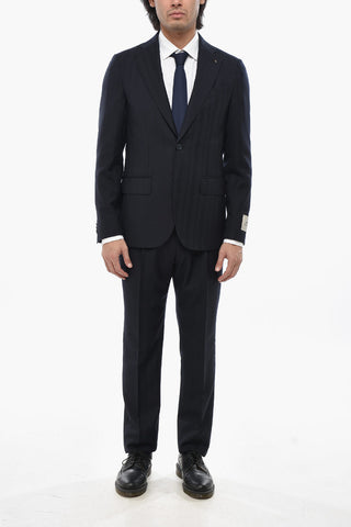 CC COLLECTION 헤링본 순모와 캐시미어 수트