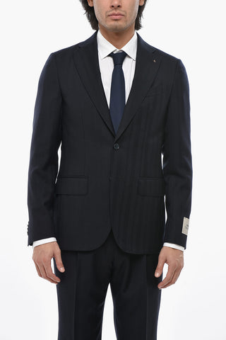 CC COLLECTION 헤링본 순모와 캐시미어 수트