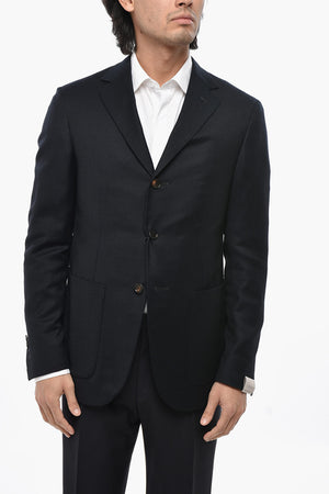 CIRCLE Ungefütterter Blazer aus Wolle mit aufgesetzten Taschen