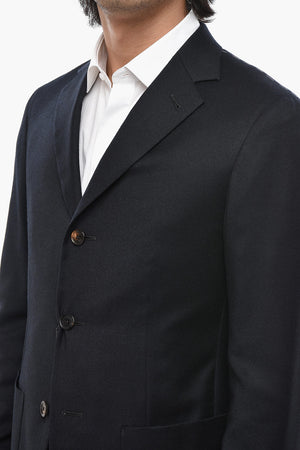 CIRCLE Ungefütterter Blazer aus Wolle mit aufgesetzten Taschen