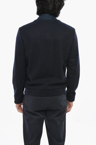 순모 보머 재킷 SPORTWEAR, 앞지퍼