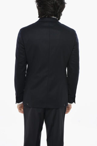 CC COLLECTION Double-breasted RETAILORED Wool Blend Blazer