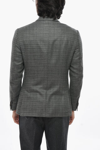 Ungefütterter Blazer ACADEMY SOFT aus Seidenmischung