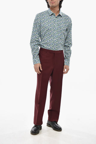 CC COLLECTION Pantaloni 4 Tasche con Chiusura a Scomparsa