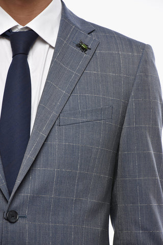 CC COLLECTION 수트 REFINED 윈도페인 패턴